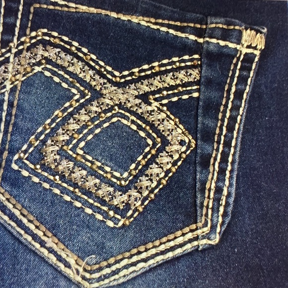 HP Hydraulic Ailey cropped skinny jeans size 5/6 - Picture 4 of 7